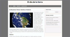 Desktop Screenshot of eldiadelatierra.net